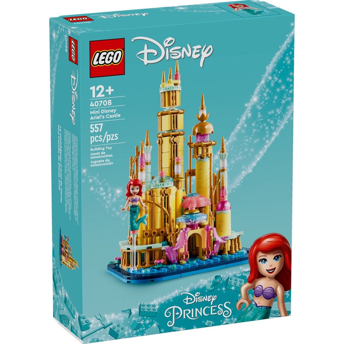 LEGO - LEGO 40708 Mini Castillo de Disney Ariel