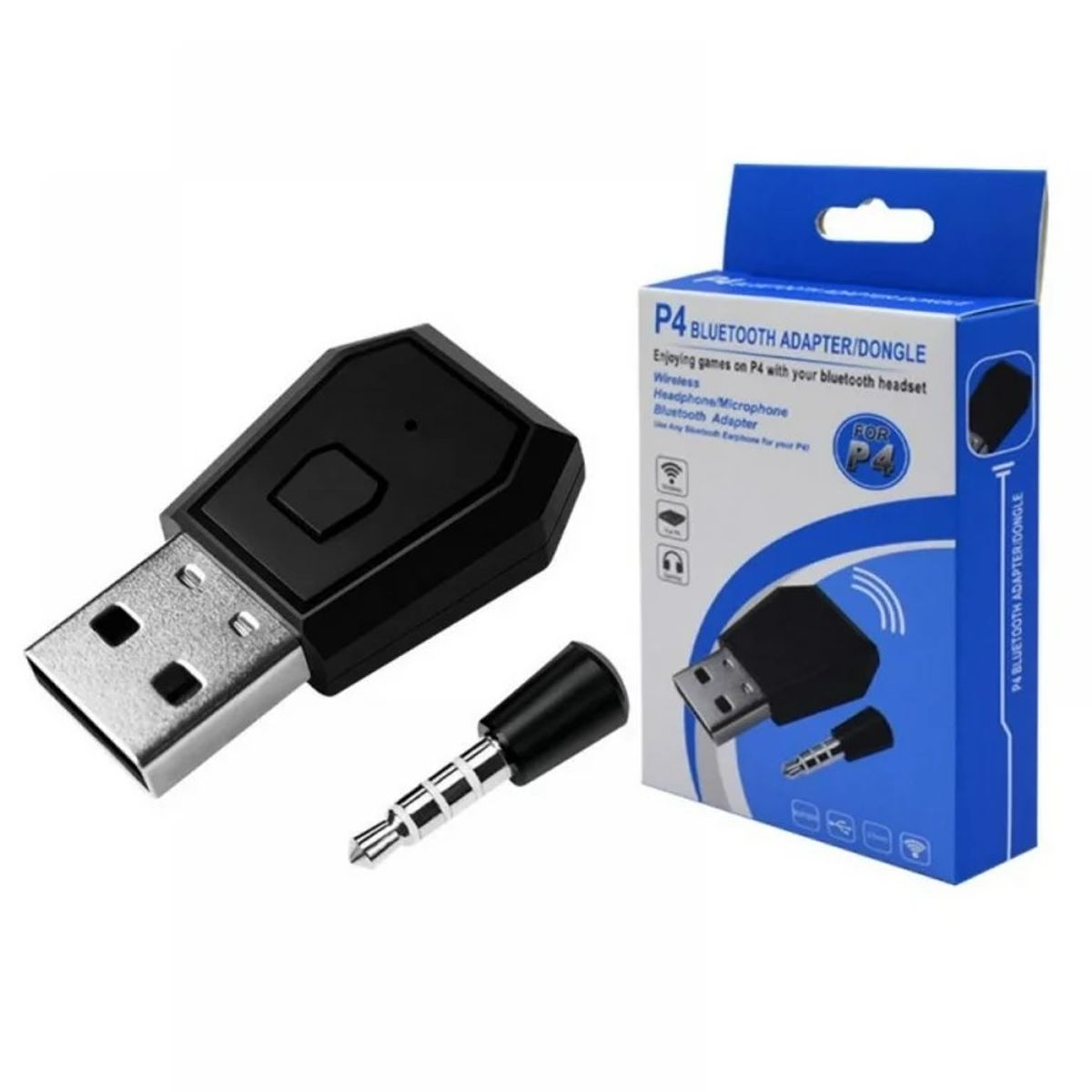 OEM - Adaptador Bluetooth Usb - para PS4 - Con microfono
