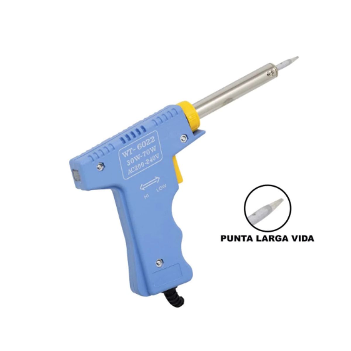 WESTOR - Kit Cautín + Soporte con Pinzas y Lupa WT-6372-KIT