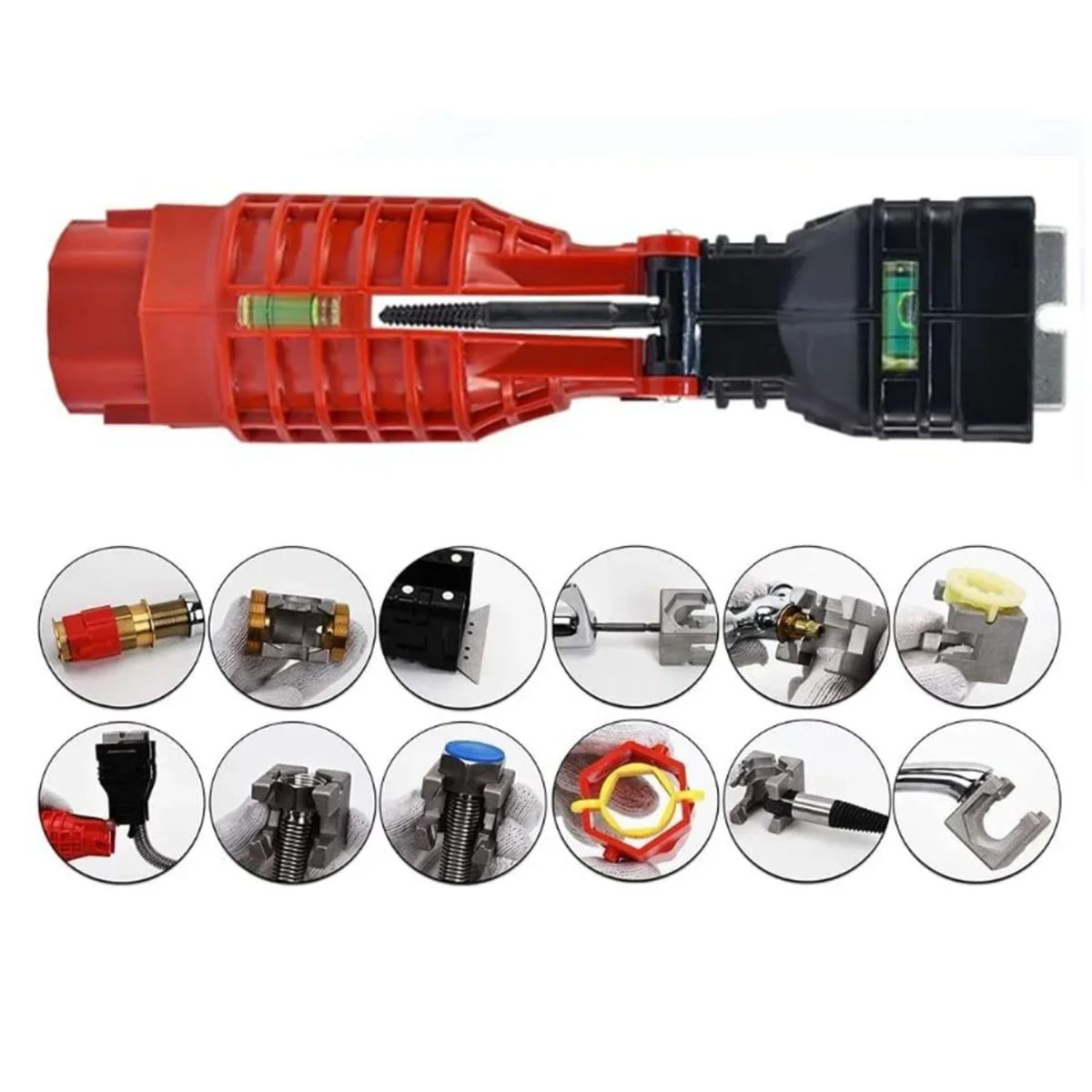 OEM - Llave de Gasfiteria Multiusos 18 en 1