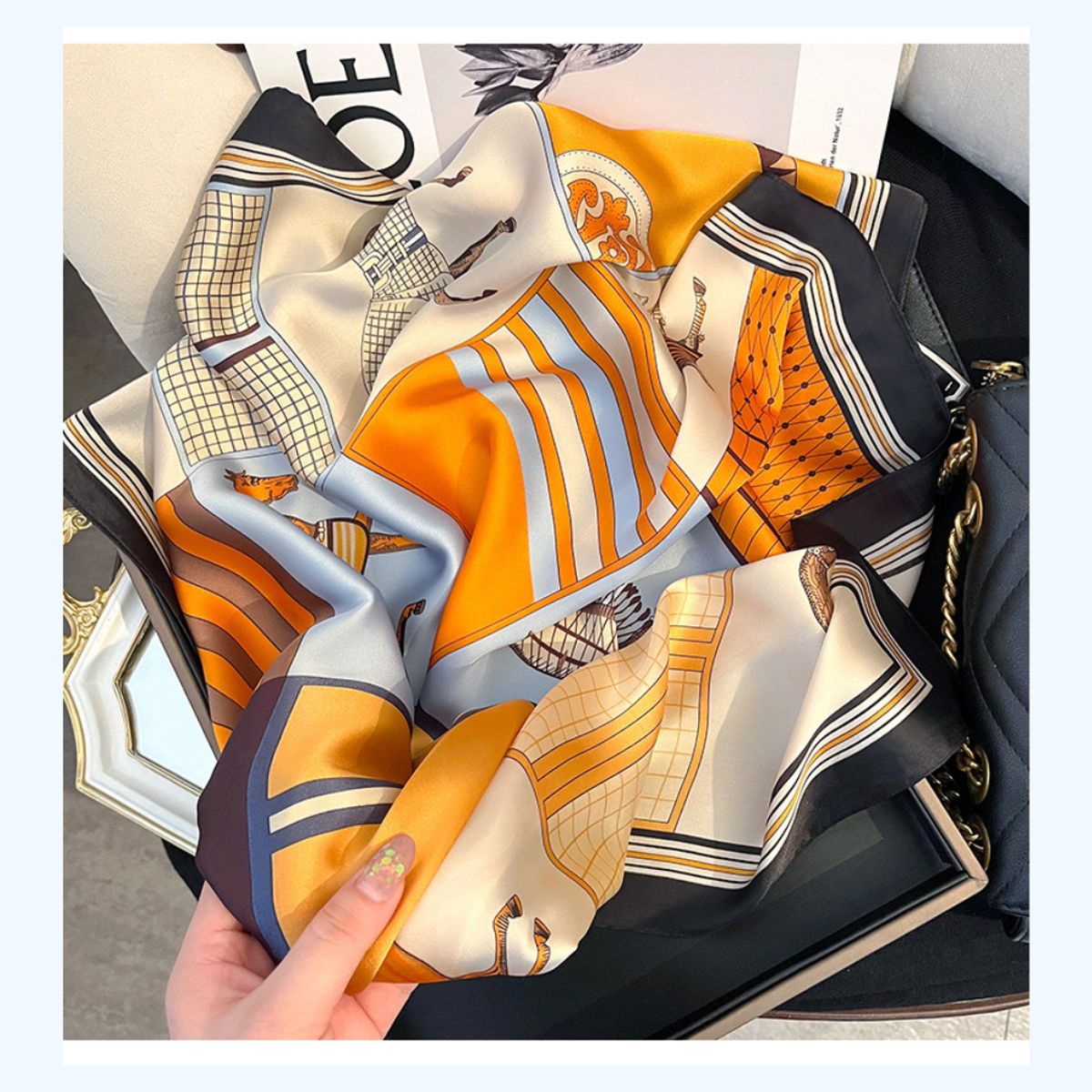 KAST PE - Pañoleta Bandana Pañuelo Pattern de 70x70cm