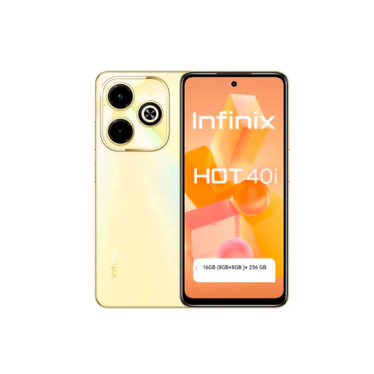 INFINIX - TELÉFONO CELULAR INFINIX HOT 40I X6528 8256 4G LTE NEGRO P/N: X6528