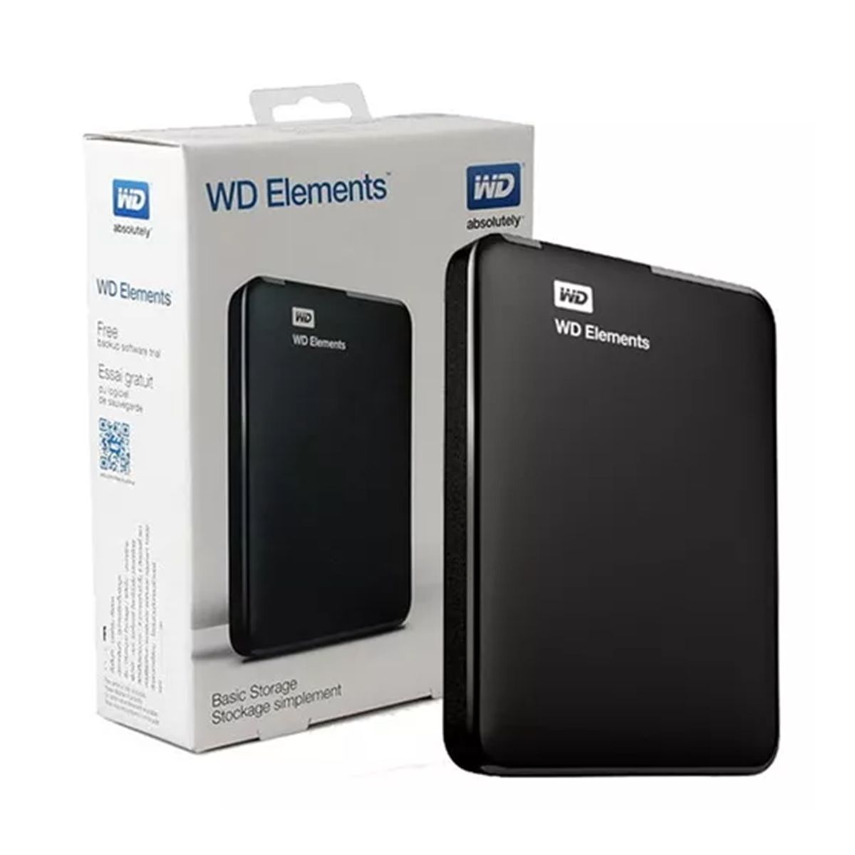 WESTERN DIGITAL - HDD WESTERN DIGITAL ELEMENT PORTABLE 2TB NEGRO P/N: WDBU6Y0020BBK-WESN