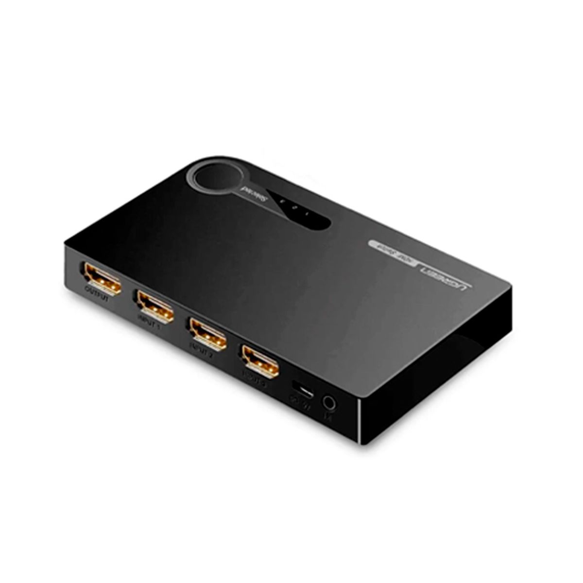 UGREEN - SWITCH UGREEN HDMI 4K - 3 ENTRADAS - 1 SALIDA - P/N: 40234