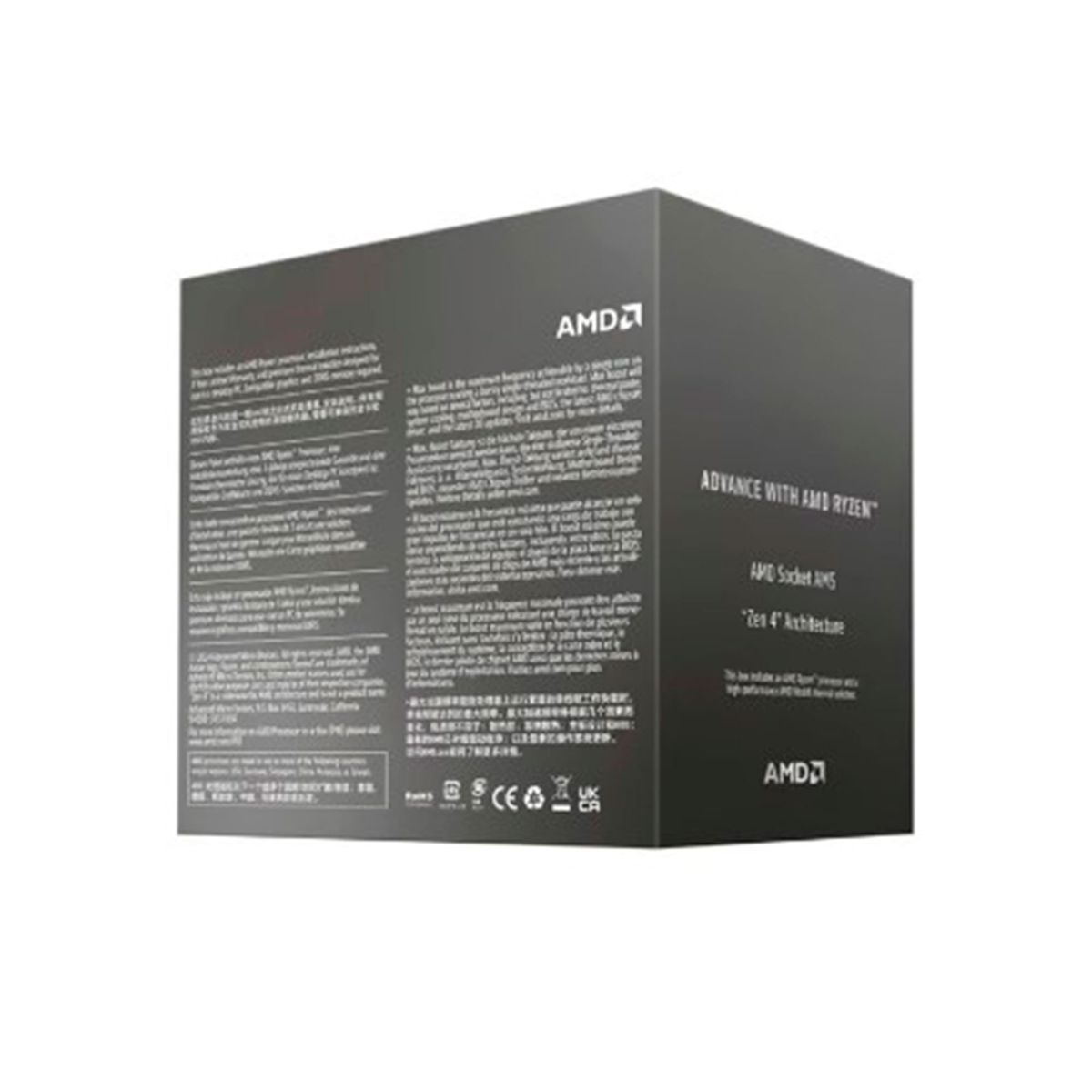 AMD - PROCESADOR AMD RYZEN 7 8700F 4.10 / 5.00 GHZ P/N: 100-100001590BOX