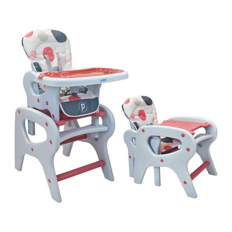 PRIORI - Silla De Comer Escritorio Para Bebe Priori PCM-10 Rosa