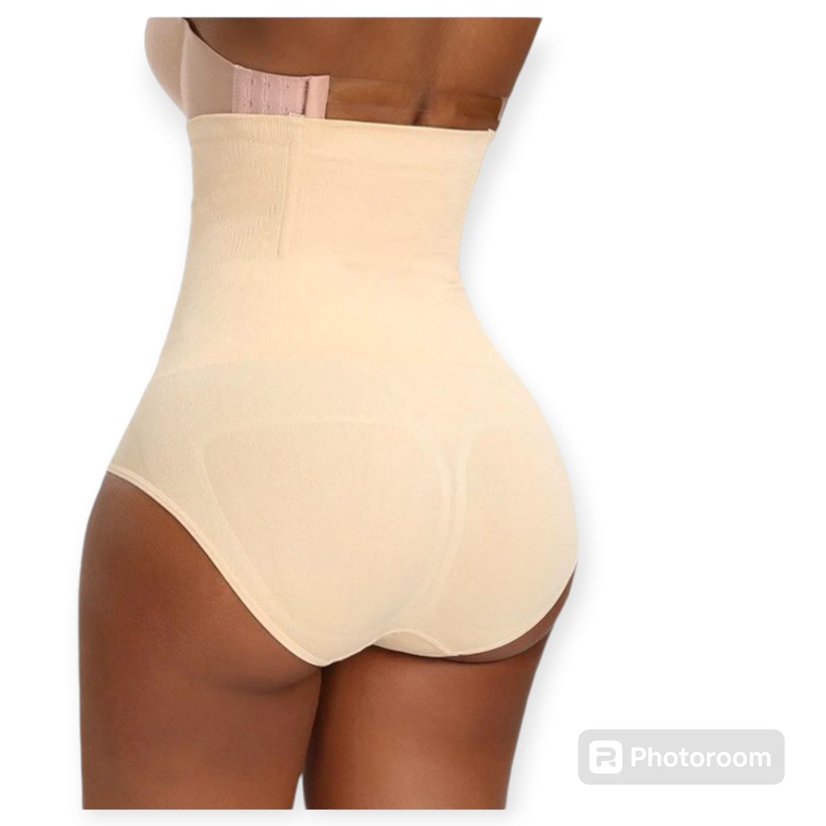 MAXIMA - TRUSA 3 EN 1 MOLDEADORA CINTURA Y LEVANTA COLA, BEIGE TALLA S