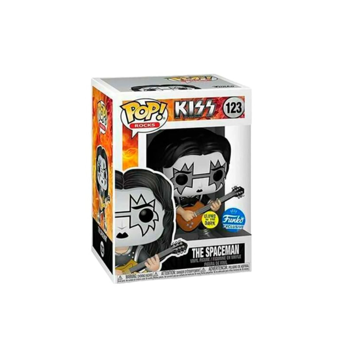 FUNKO - KISS THE SPACEMAN 123 FUNKO POP GITD