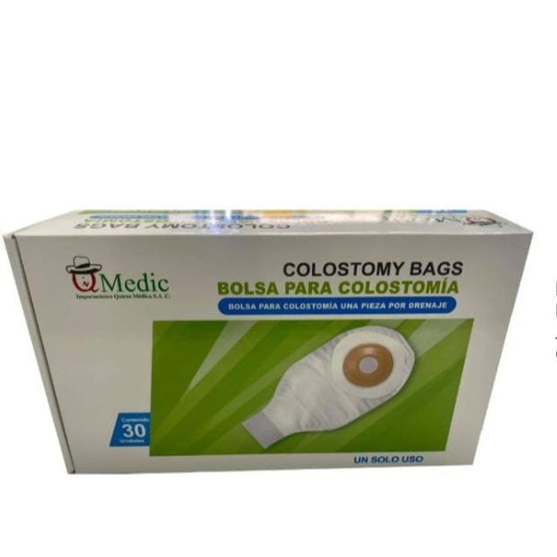 GENERICO - Bolsa De Colostomia Caja De 30 Unidades