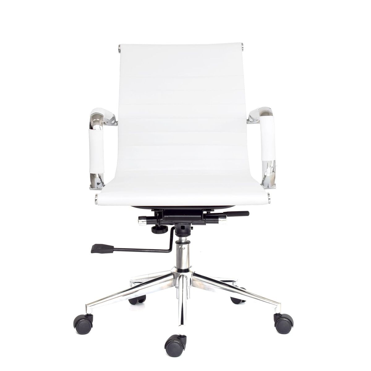 OFIDEAS - Silla De Oficina Ergonómica Gerente Boss Color Blanco Ofideas