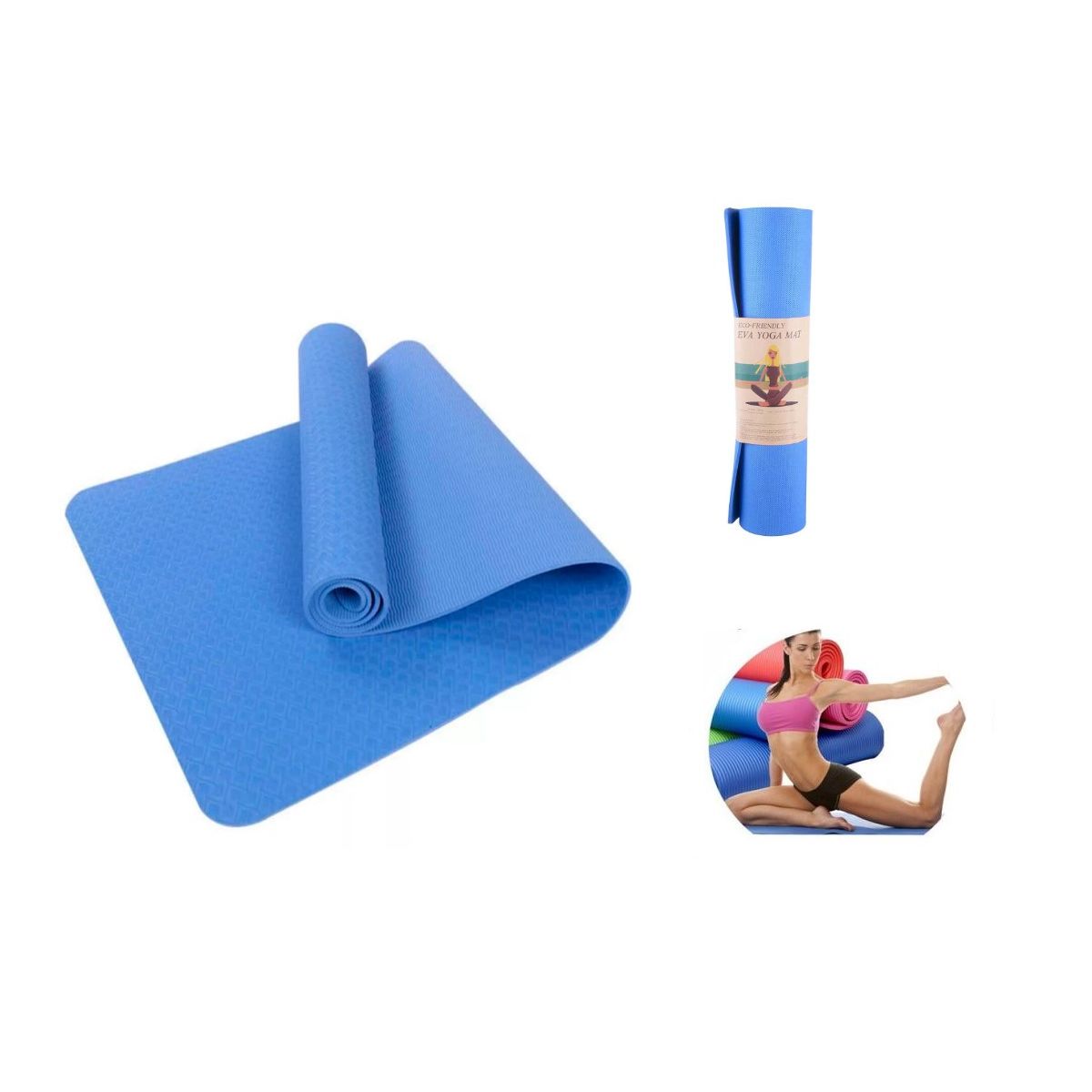 GENERICO - Yoga Mat Colchoneta Mat Ecologico 6mm