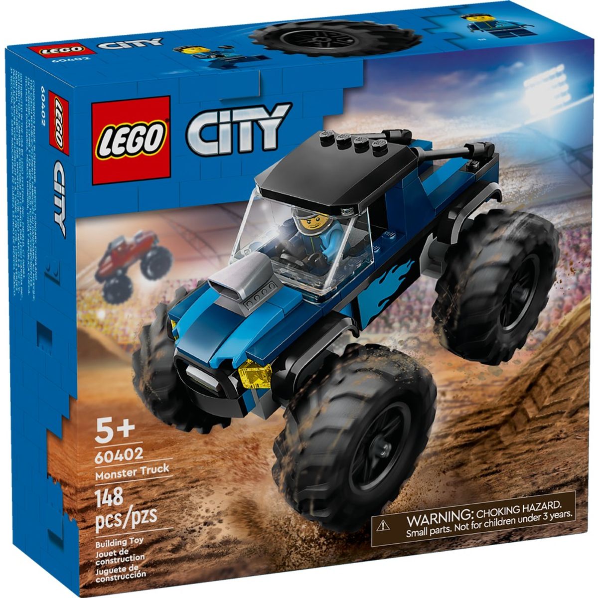 LEGO - LEGO 60402 Monster Truck Azul
