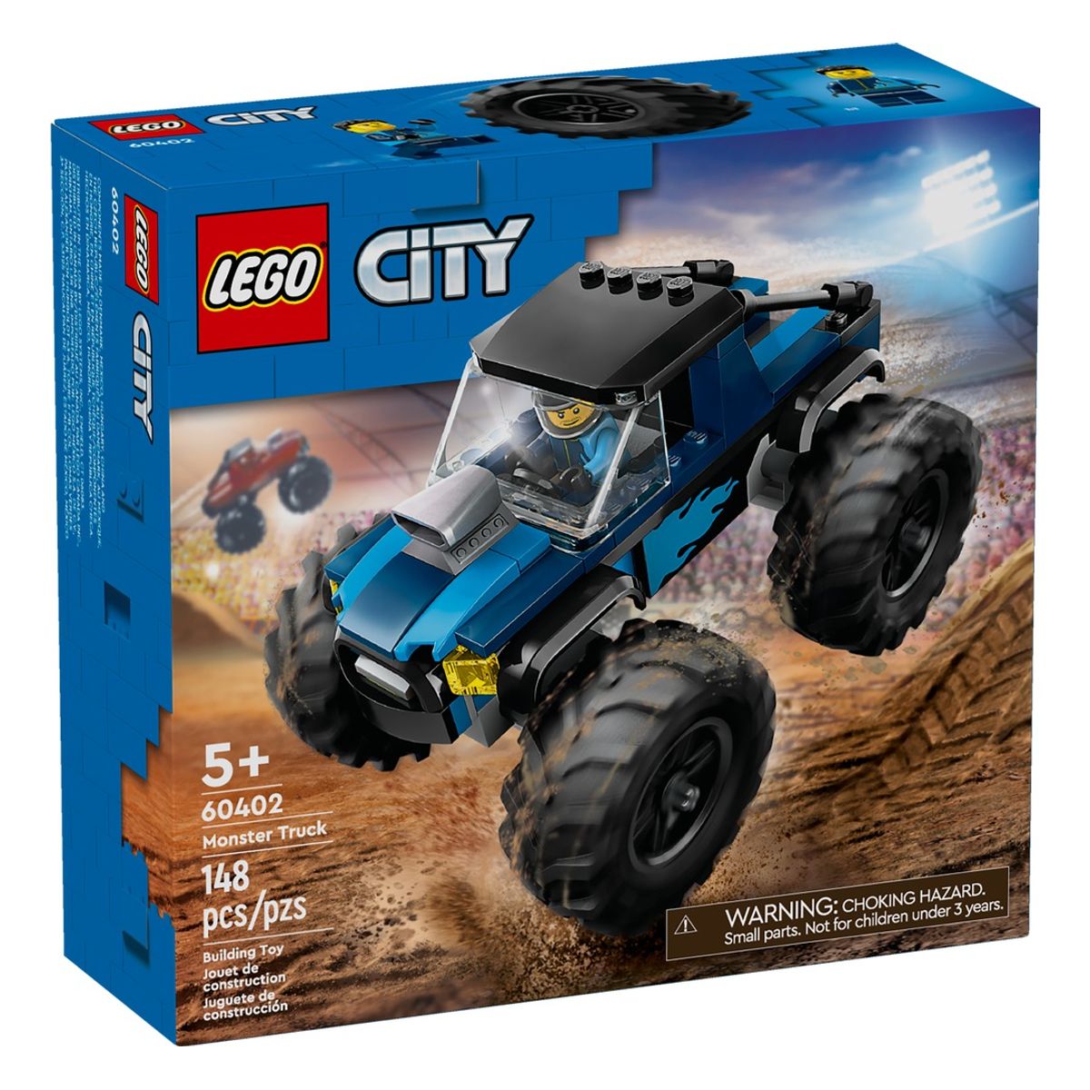 LEGO - LEGO 60402 Monster Truck Azul