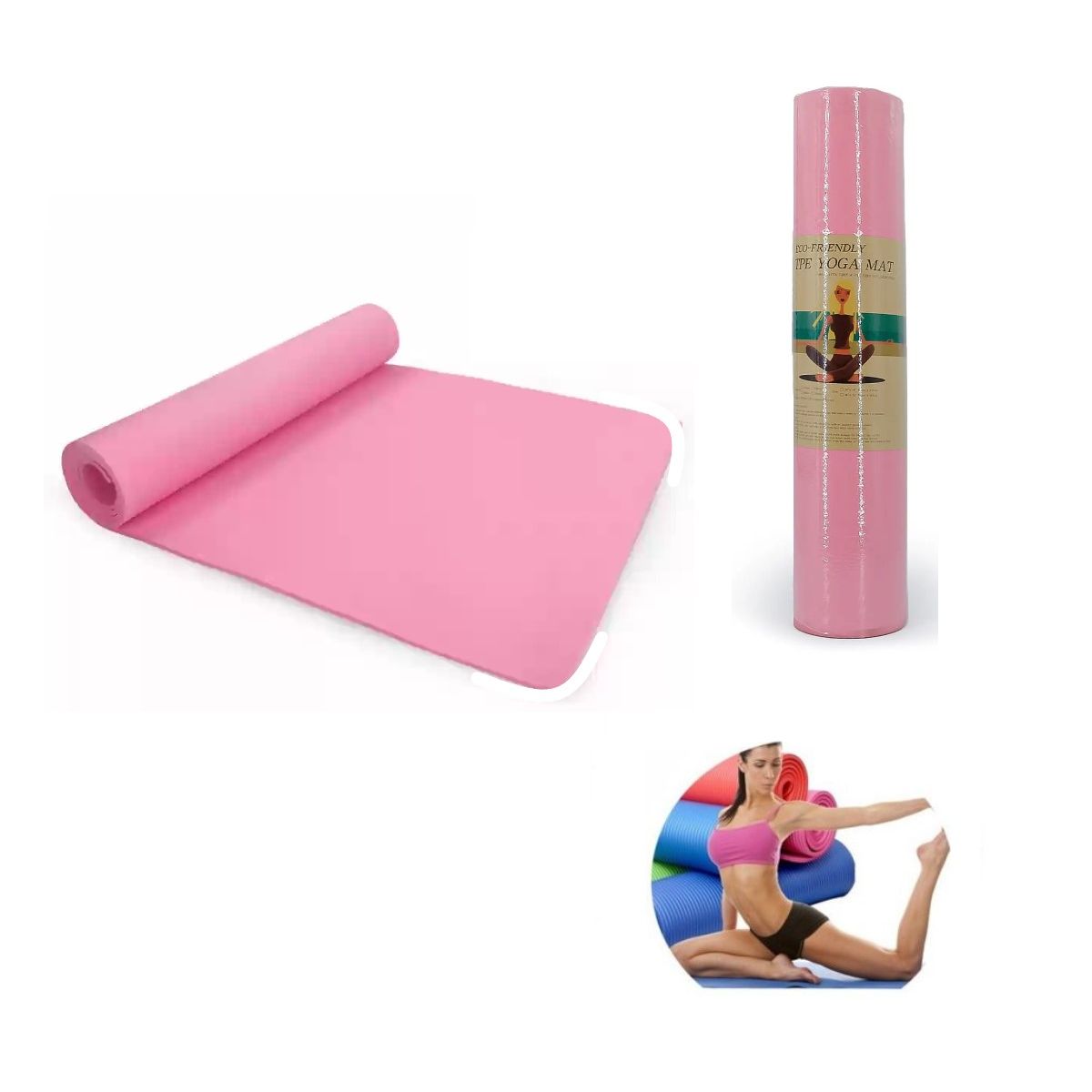 GENERICO - Yoga Mat Colchoneta Mat Ecologico 6mm