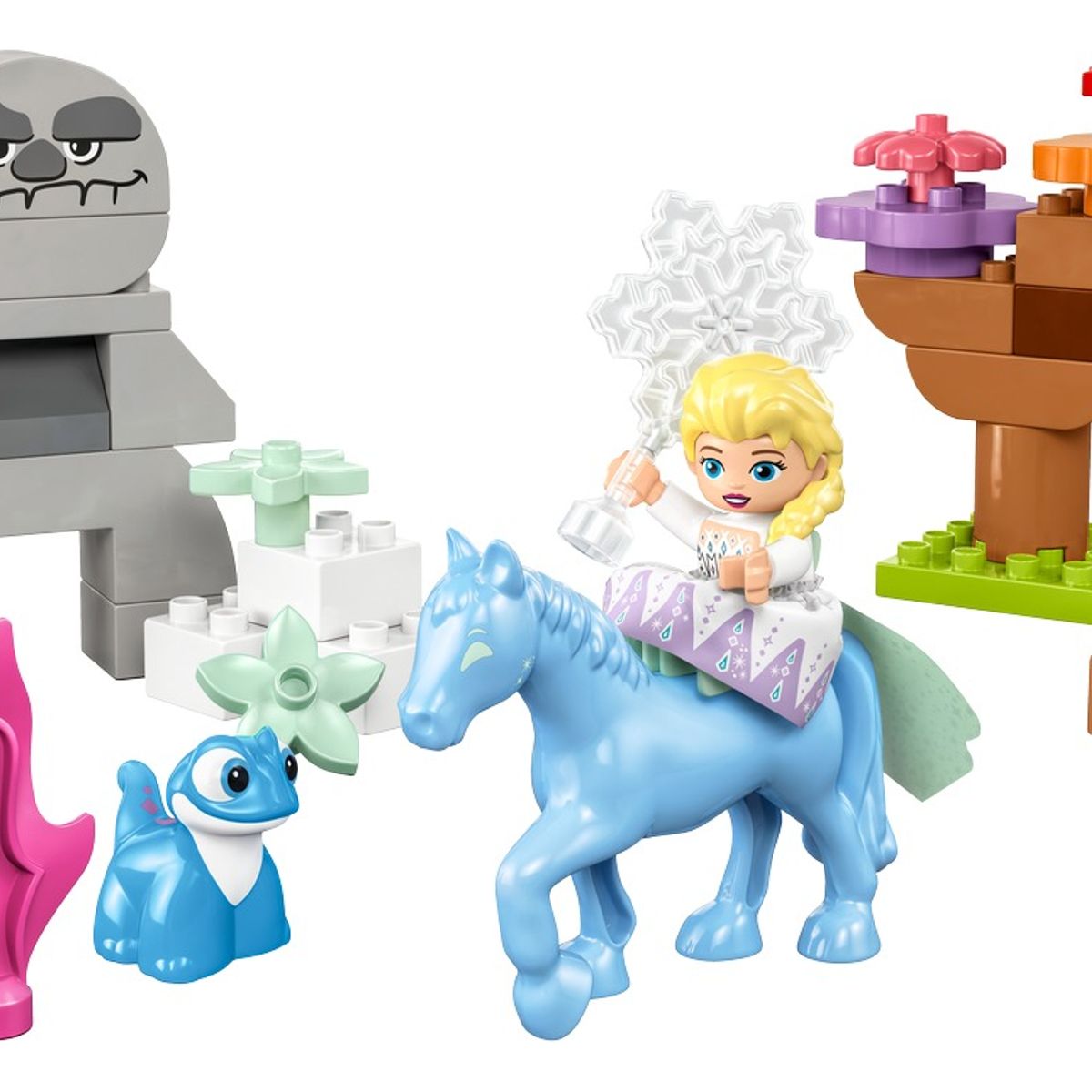 LEGO - LEGO 10418 Elsa y Bruni en el Bosque Encantado