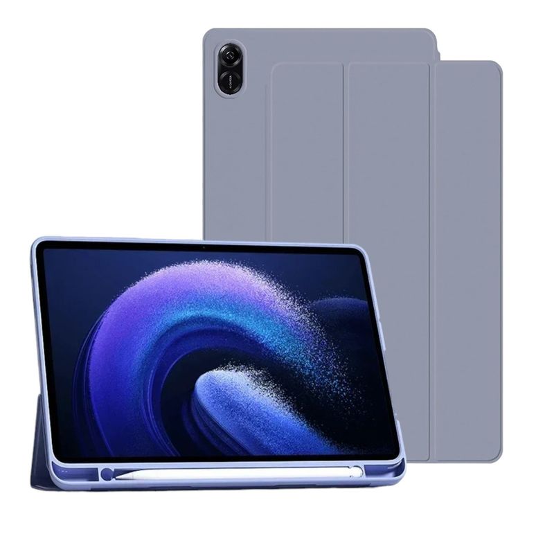 FUNDAANTIGOLPES - Funda Smart Cover con Porta Lapiz para Tablet Honor Pad X9 Lavanda