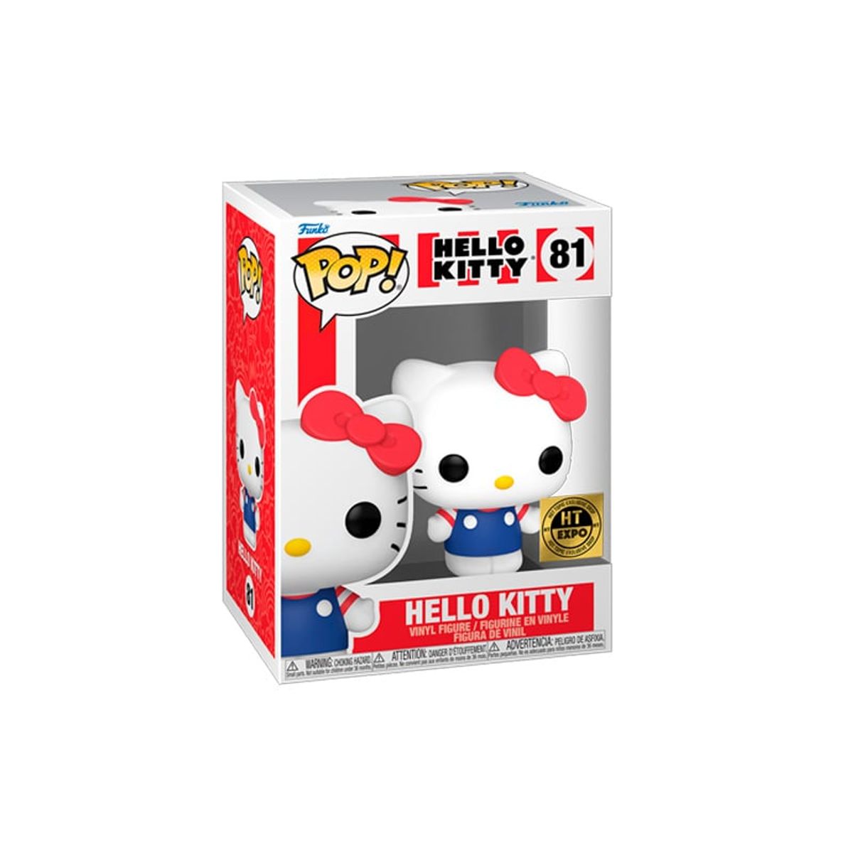FUNKO - SANRIO HELLO KITTY RED BOW 81 HT EXPO