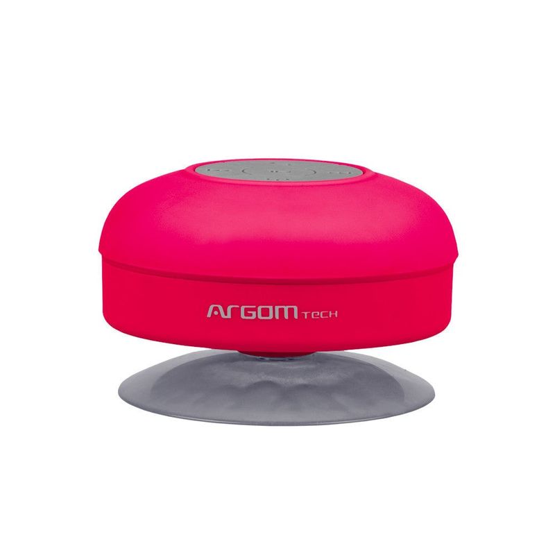 ARGOMTECH - PARLANTE BT RESISTENTE AL AGUA ROSADO
