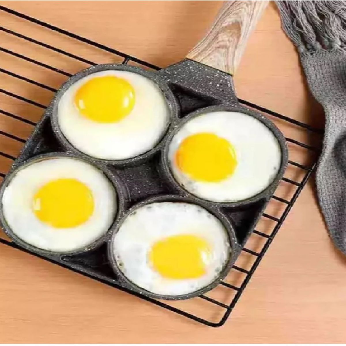 GENERICO - Sartén antiadherente de 4 divisiones