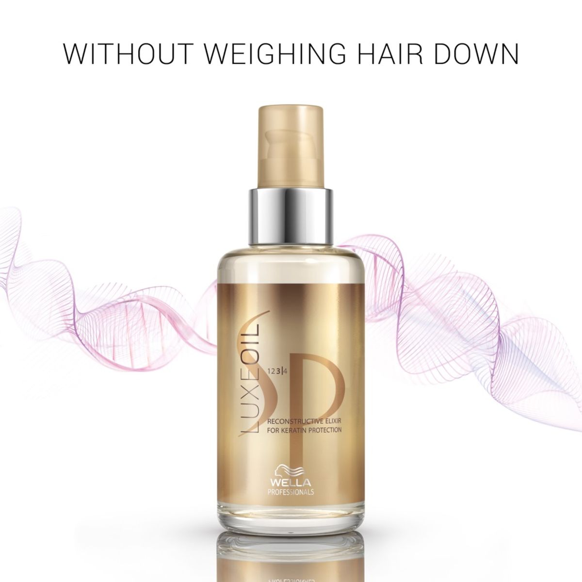 WELLA - Dúo Elixir con Aceite de Argán Wella Luxe Oil Keratin 100ml