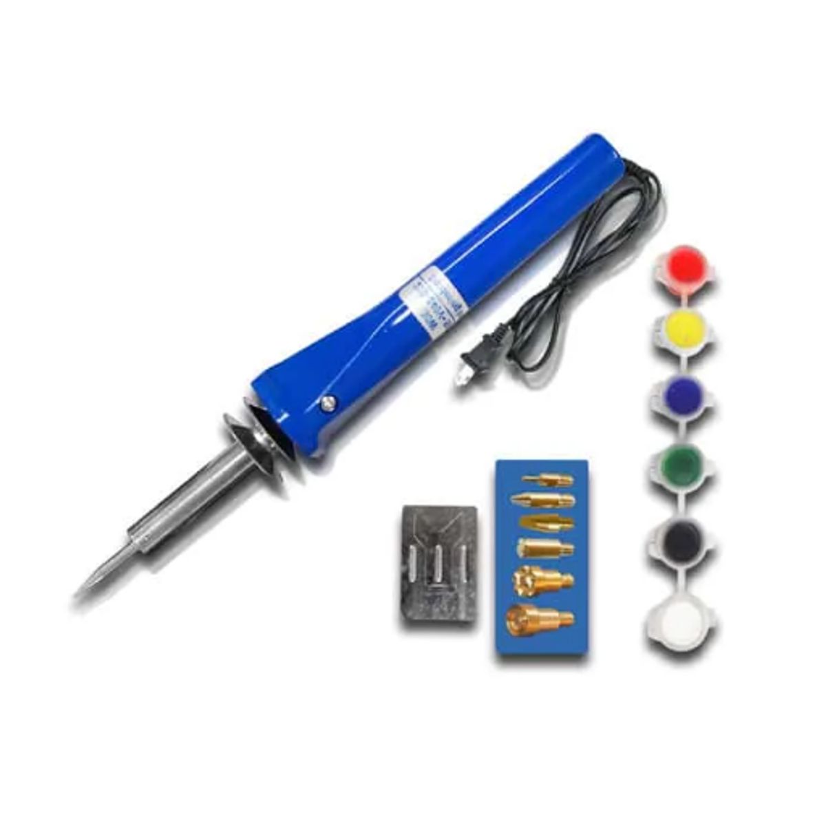 TAKEMA - Pirógrafo 6 Puntas Intercambiables 30W ZD-707B/30W TAKEMA