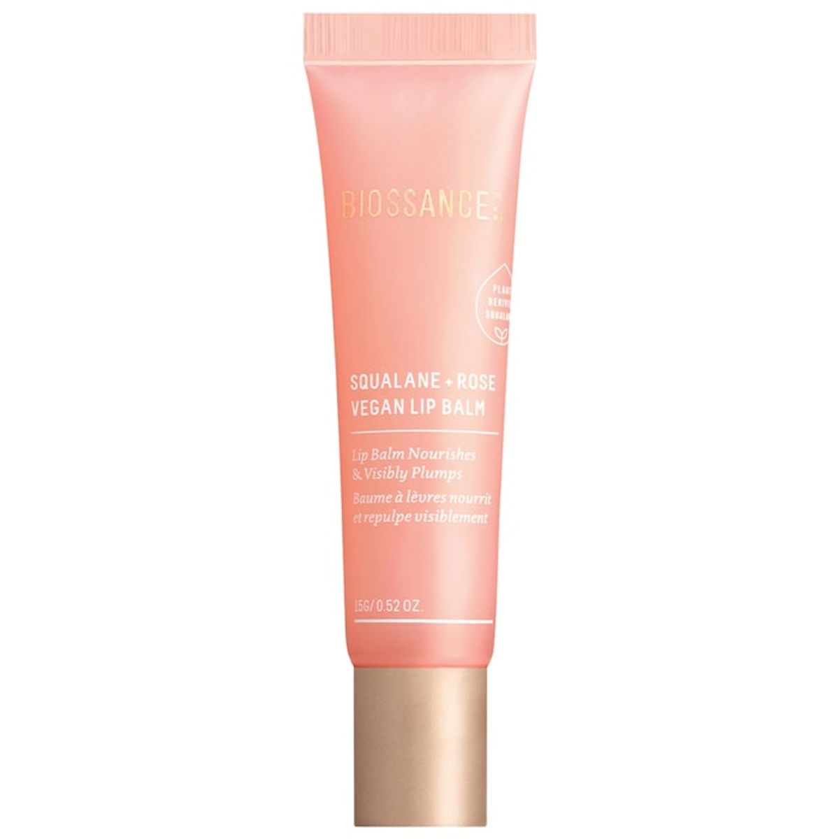 BIOSSANCE - Bálsamo labial Squalane+ Rose Vegan Lip Balm Biossance
