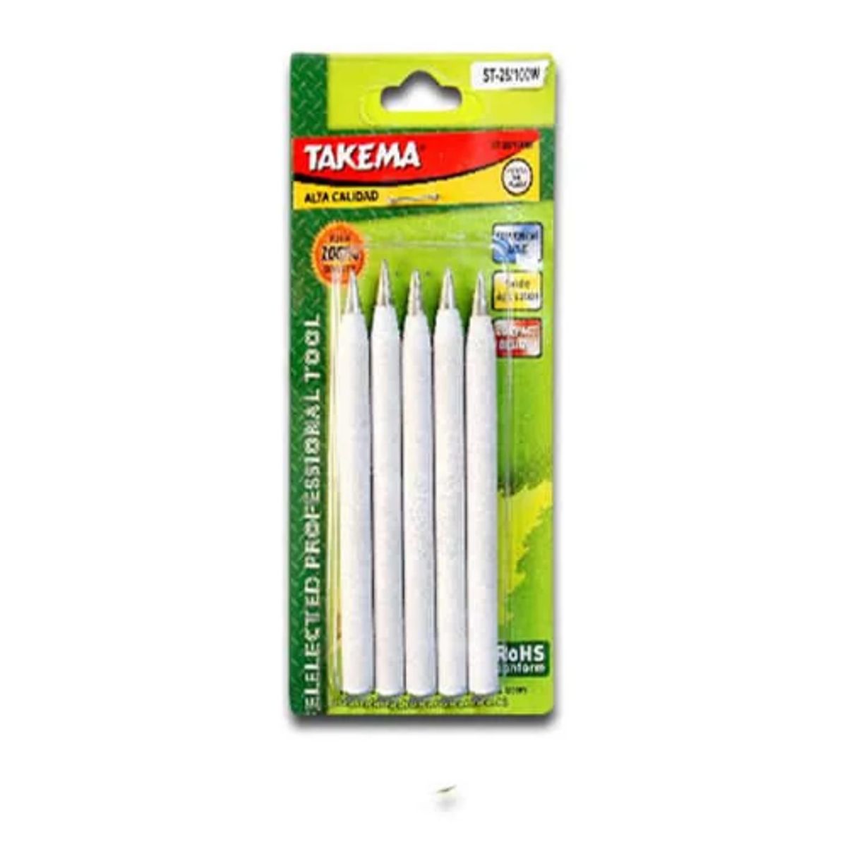 TAKEMA - Punta de Repuesto para Cautín Set x 5und ST-28100W TAKEMA