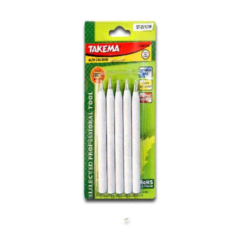 TAKEMA - Punta de Repuesto para Cautín Set x 5und ST-28100W TAKEMA