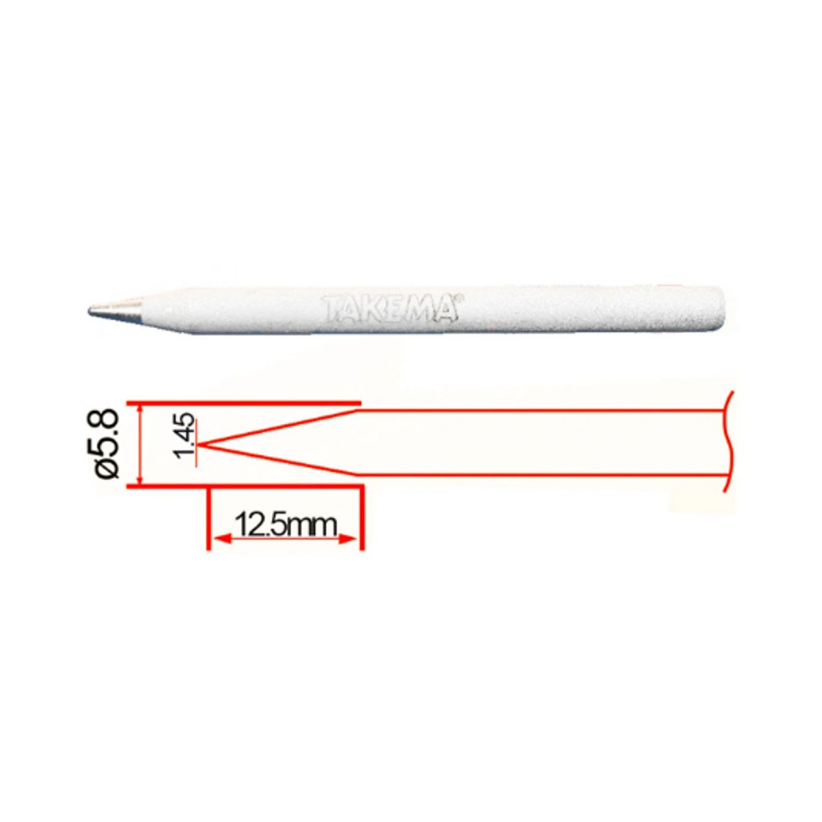 TAKEMA - Punta de Repuesto para Cautín ST-2860 TAKEMA