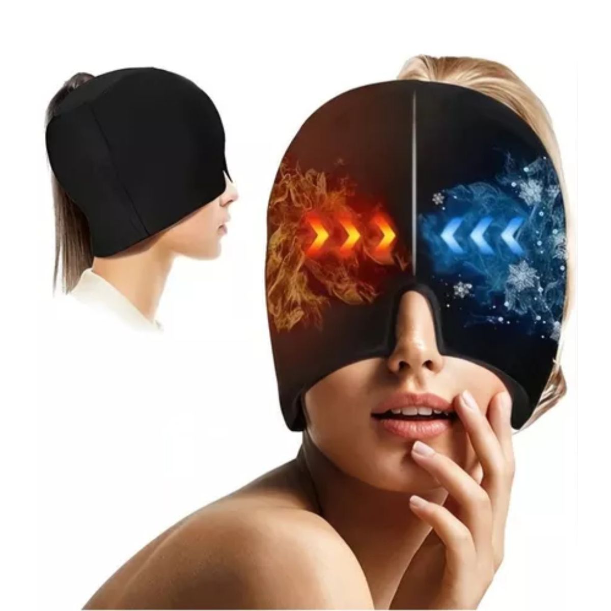 GENERICO - Gorro De Gel Para Alivio De Dolor De Cabeza