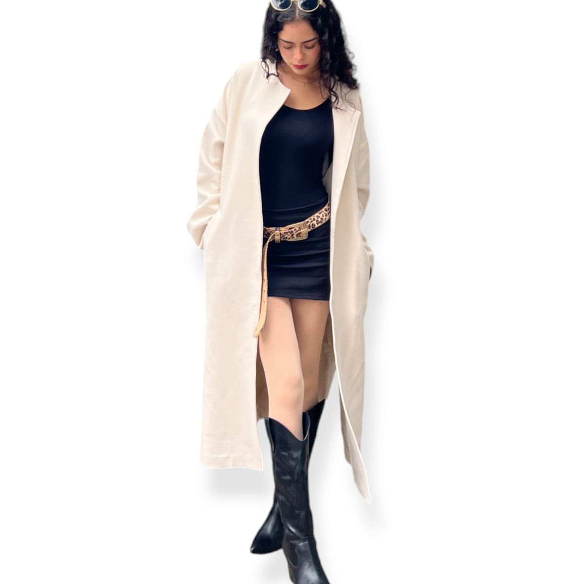 LB LIBBY CALZADOS Y ACCESORIOS - BOTAS TEXANAS PARA MUJER COLOR NEGRO