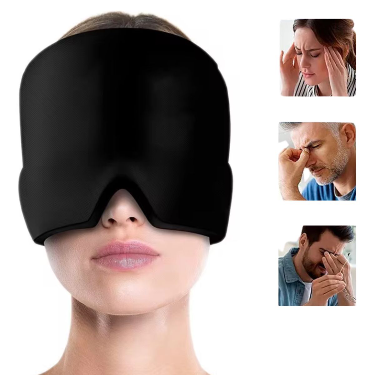 GENERICO - Gorro Con Gel Para El Alivio Del Dolor De Cabeza