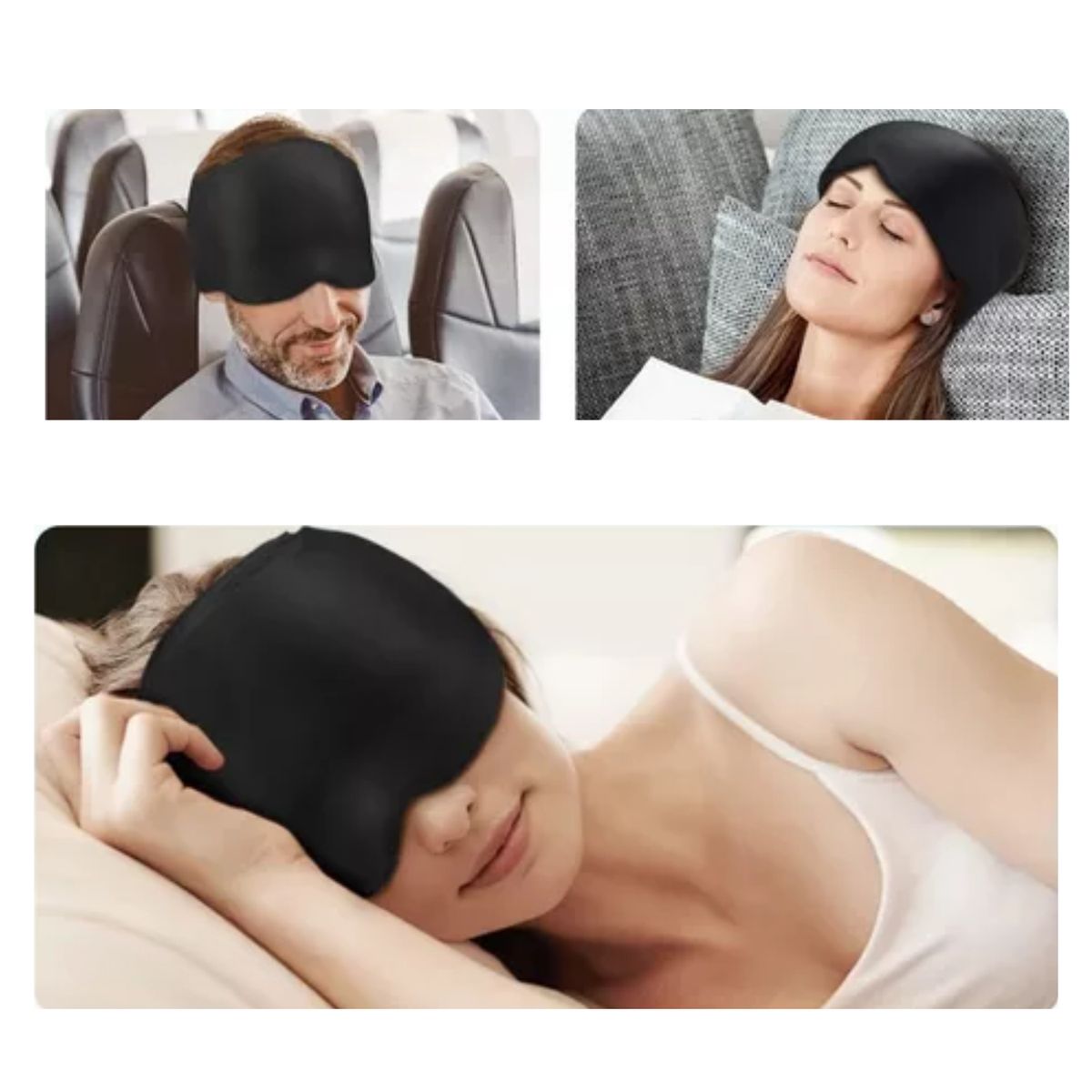GENERICO - Gorro Terapéutico Para Migrañas y Dolores De Cabeza