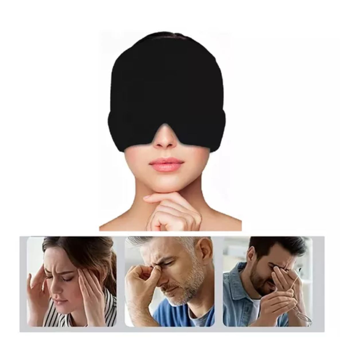 GENERICO - Gorro De Gel Anti Migraña