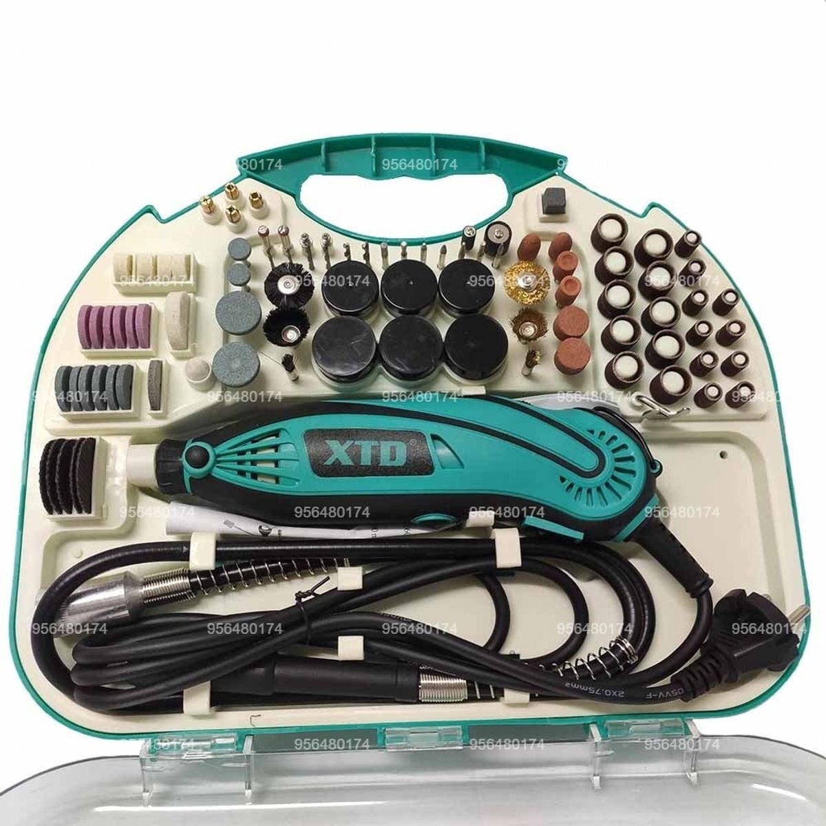 XTD - MINI TALADRO MULTIPROPOSITO + 227 ACCESORIOS.