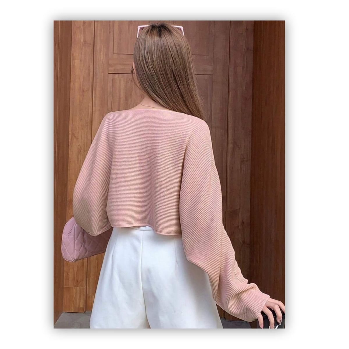 TAIS PRINCESS - Tais Princess  Chompa casual rosa jovencitas holgado mangas largas