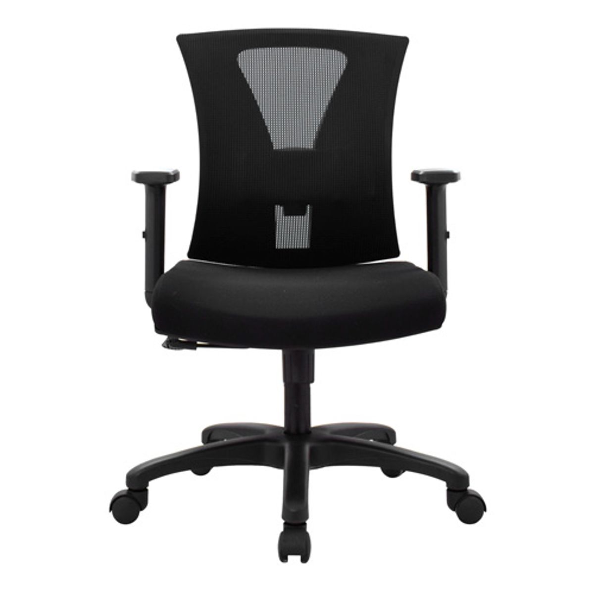 OFIDEAS - Silla Ergonomica Nix Brazos Cromo Regulables Negro Ofideas