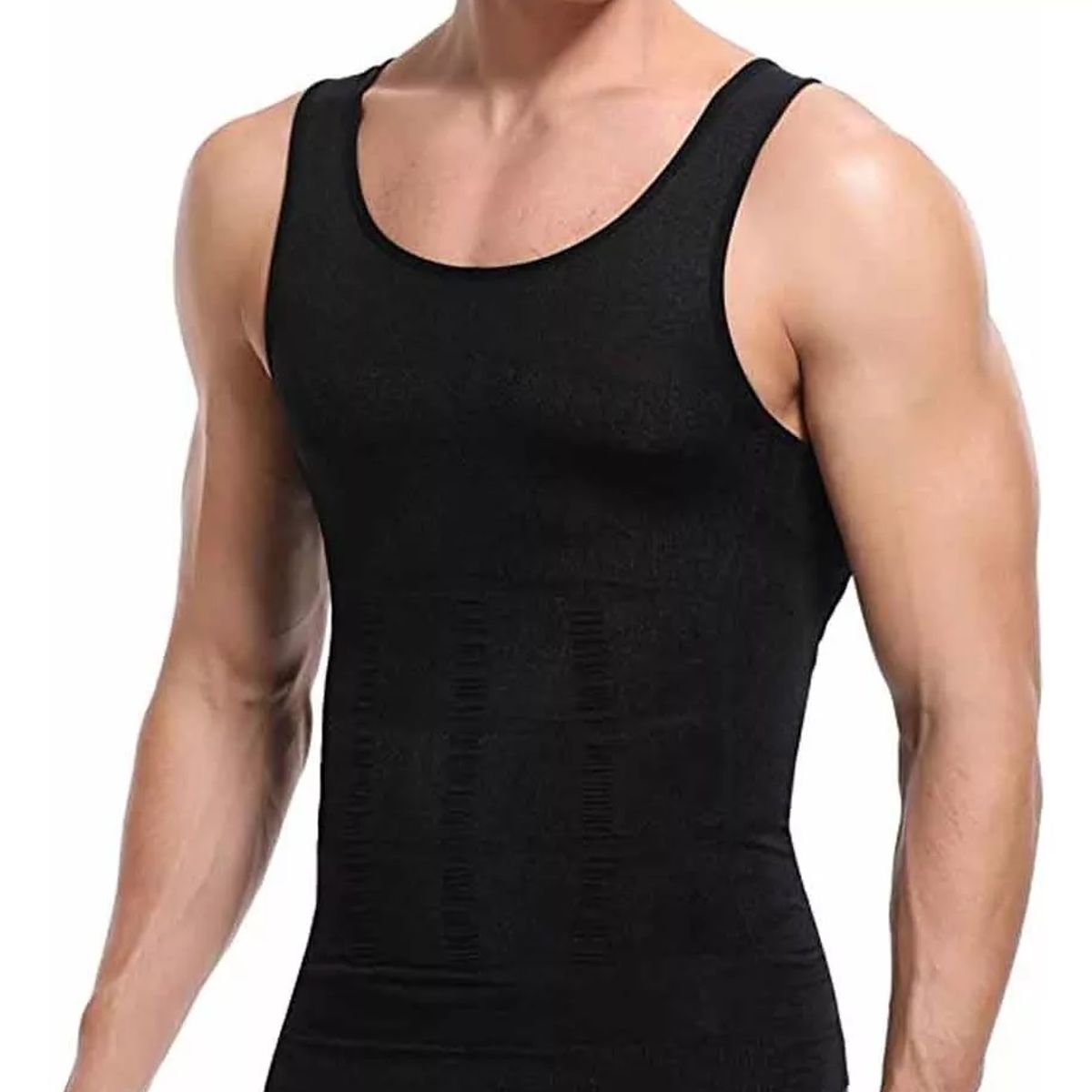 NATURELL - Camiseta Faja  corrector de postura para hombres naturell men