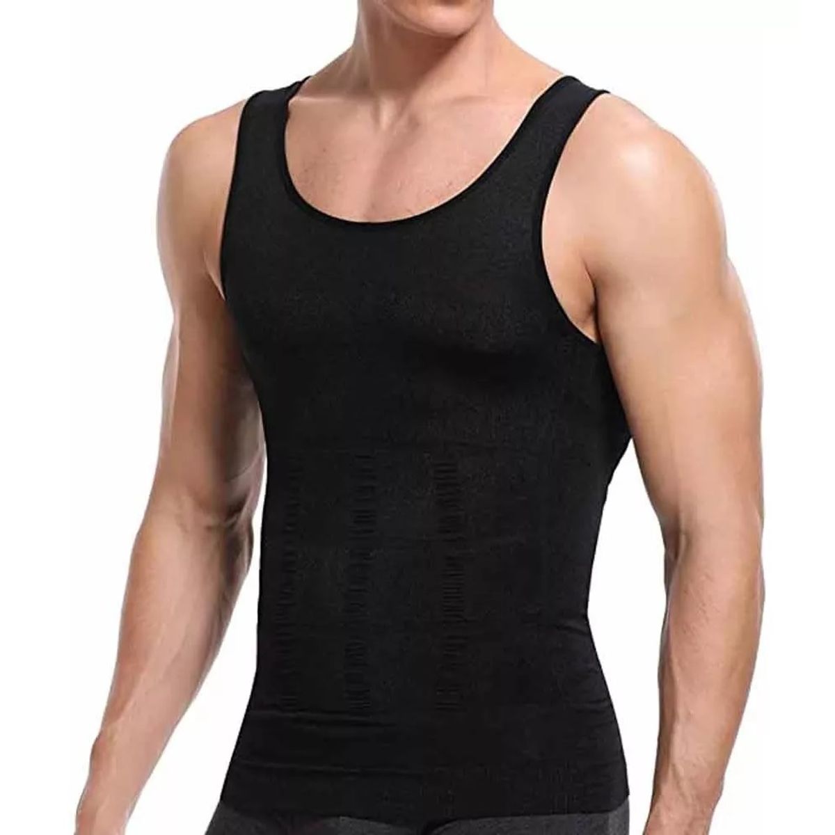 NATURELL - Camiseta Faja  corrector de postura para hombres naturell men