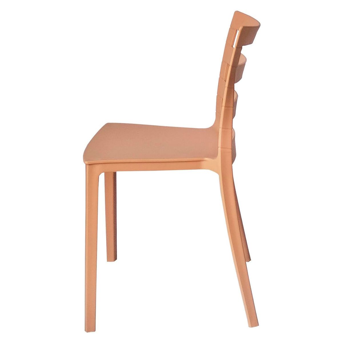 ARKIMUEBLES - Silla de polipropileno modelo Antonella mocca