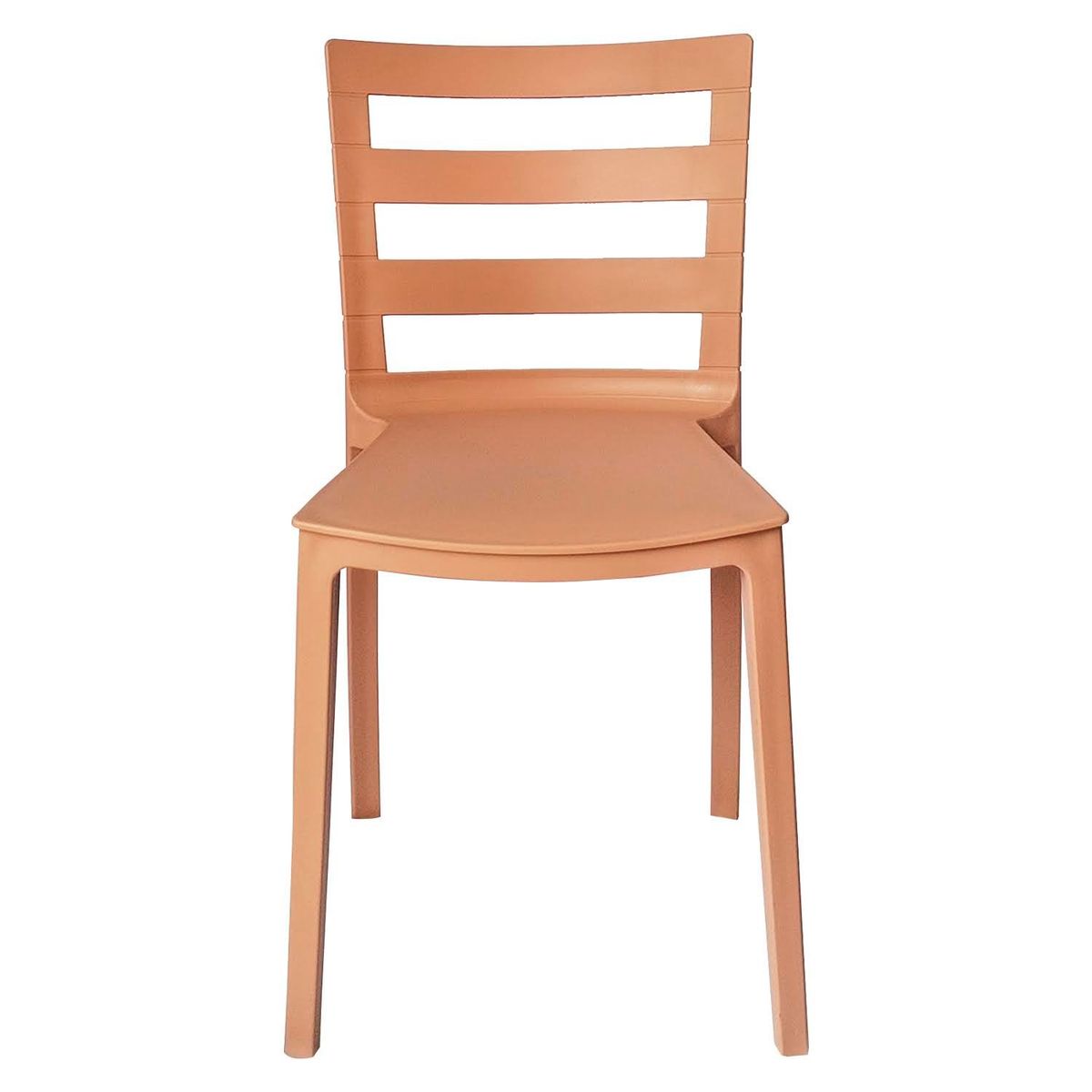 ARKIMUEBLES - Silla de polipropileno modelo Antonella mocca