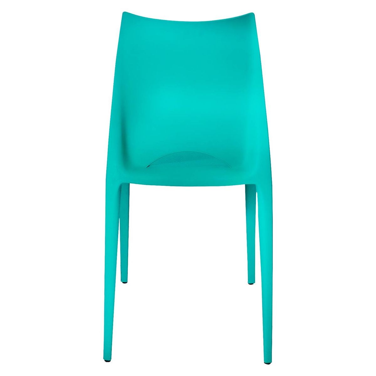 ARKIMUEBLES - Silla de polipropileno modelo Valerie turquesa