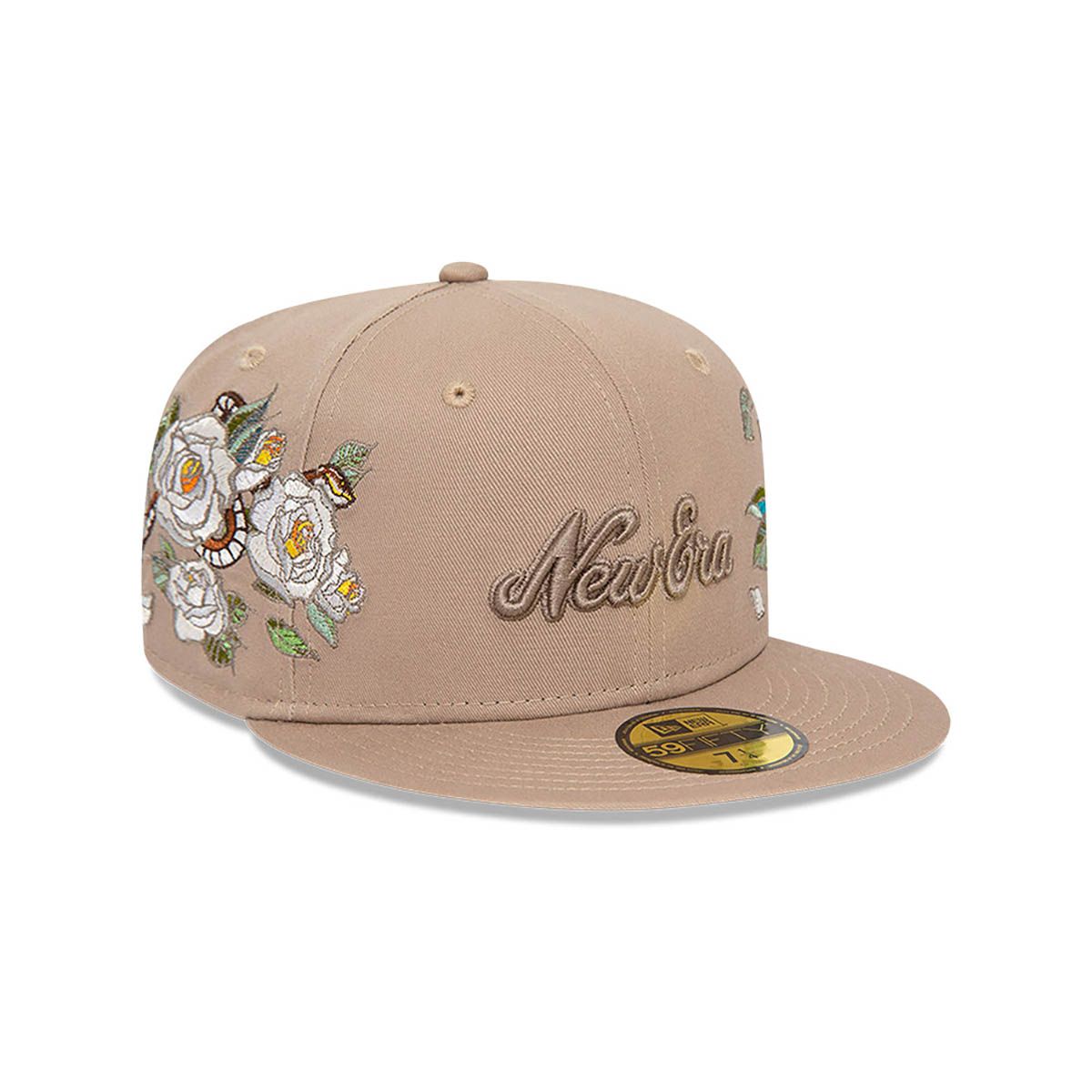 NEW ERA - Gorra 59Fifty New Era Flower Icon Coffee
