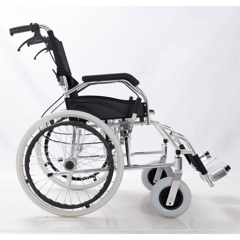 OEM - SILLA DE RUEDAS SEMIDEPORTIVA  ALUMINIO TIPO MALETA