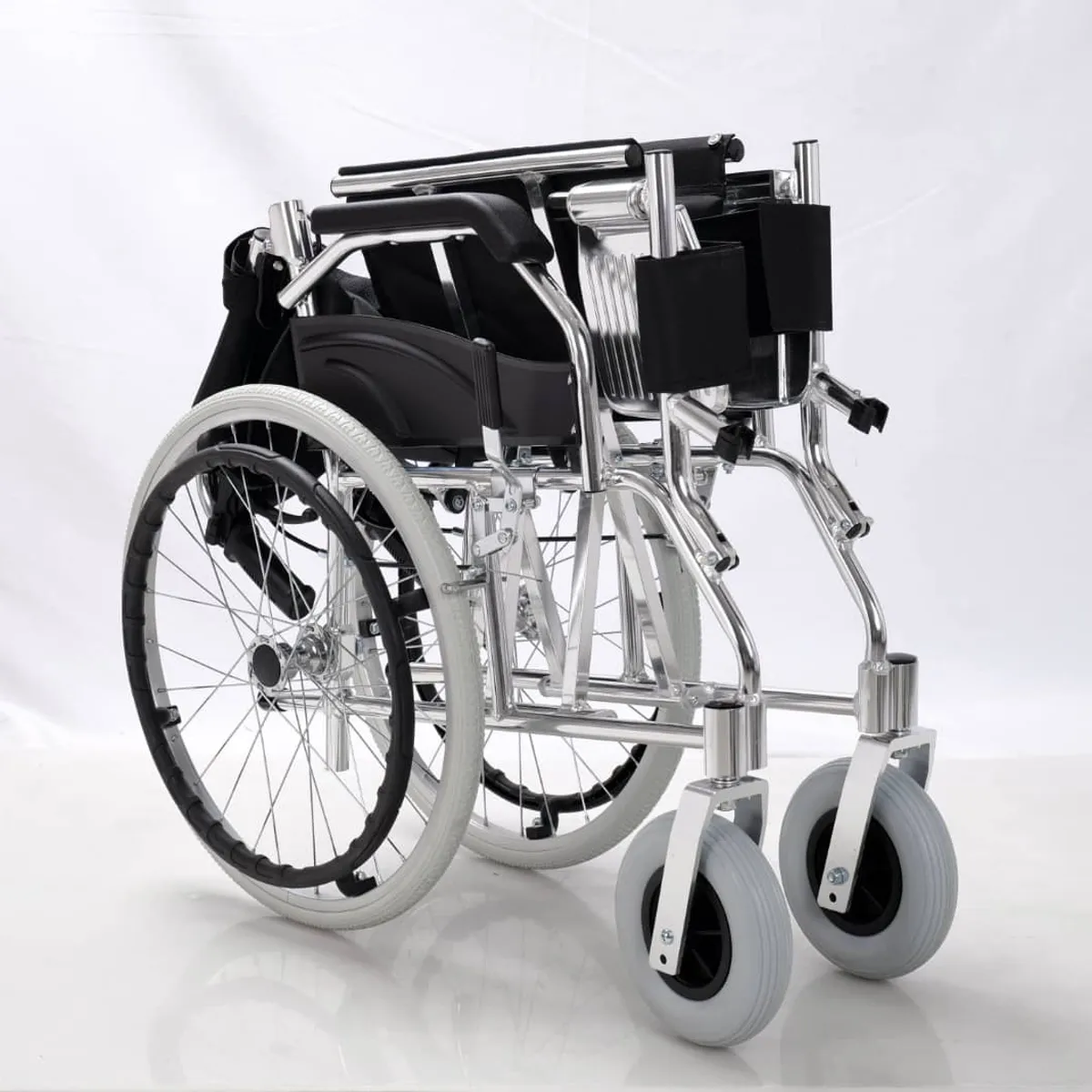 OEM - SILLA DE RUEDAS SEMIDEPORTIVA  ALUMINIO TIPO MALETA