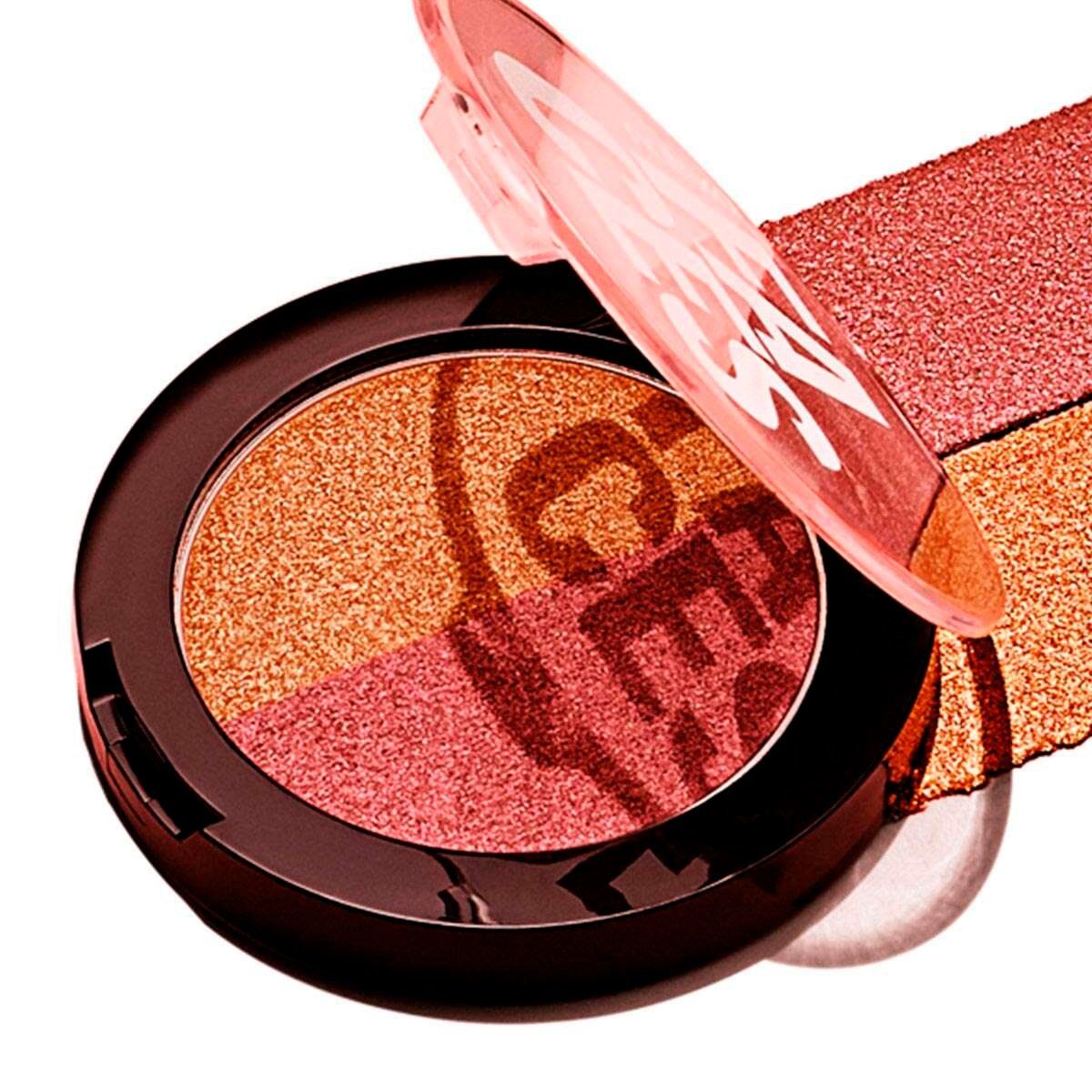 NATURA - Iluminador dúo súper brillo Dorado - Rubí Natura Faces