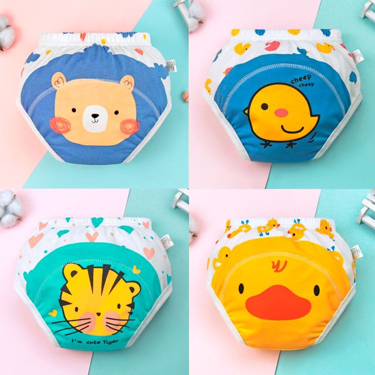 GENERICO - Calzon de Entrenamiento Diseño Animado