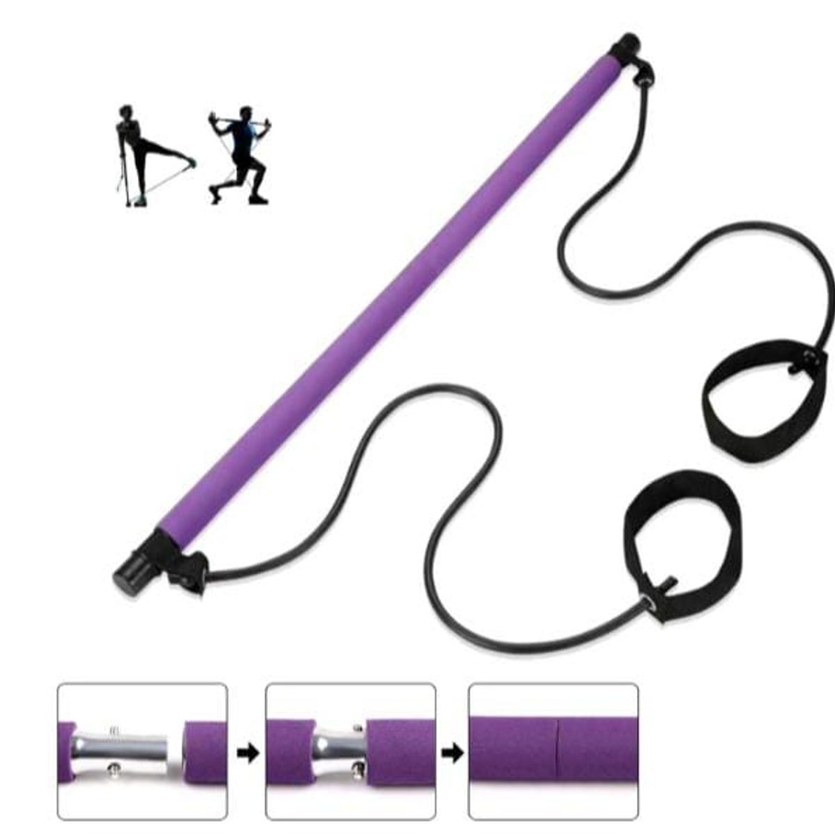 GENERICO - Liga De Resistencia C Barra Portatil