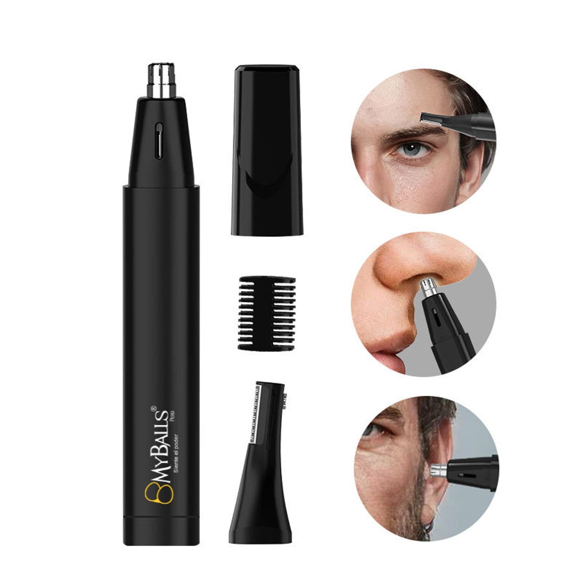 MY BALLS PERÚ - AFEITADORA DE NARIZ OREJAS Y CEJAS - TRIMMER MY BALLS