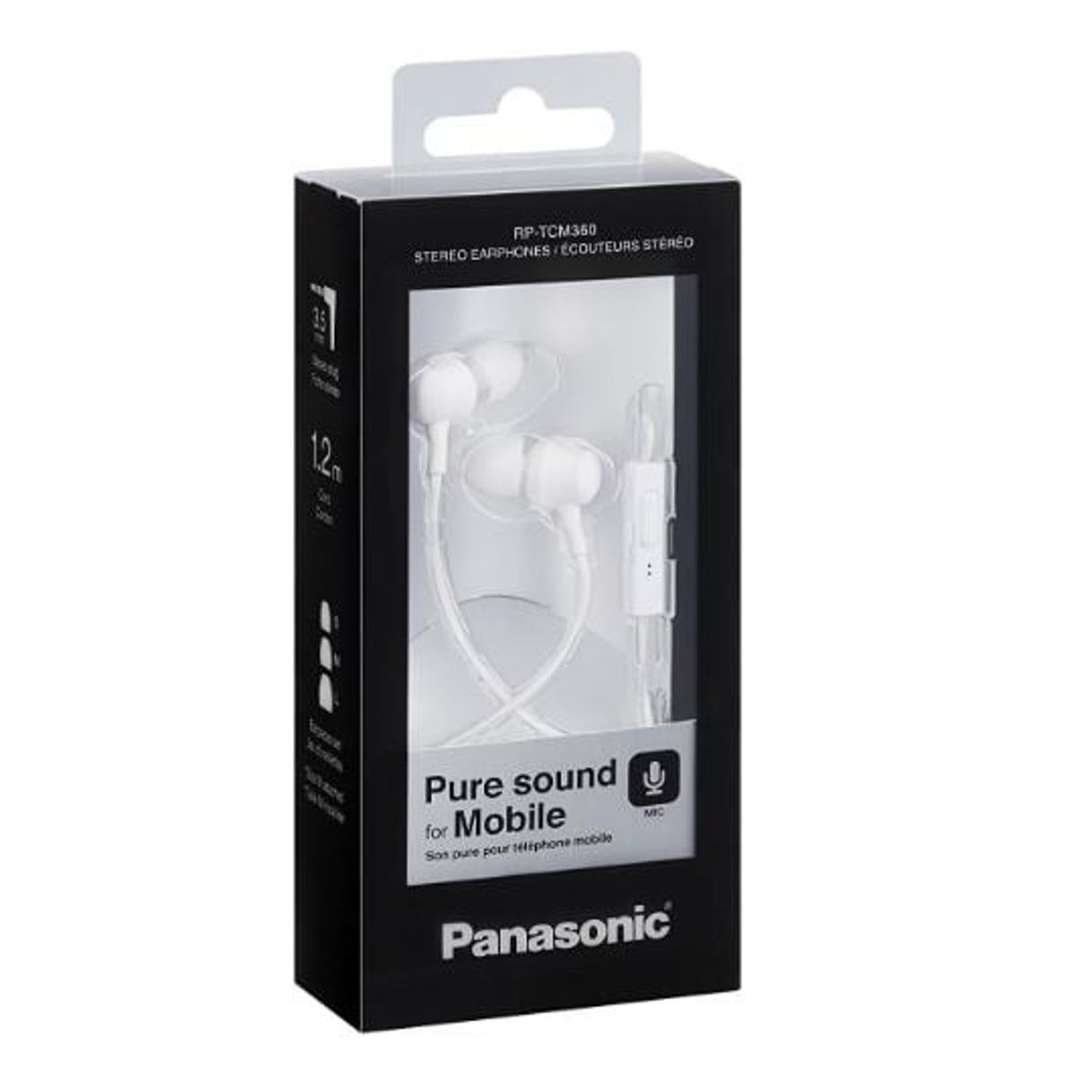 PANASONIC - AUDIFONO PANASONIC RP-TCM360 BLANCO